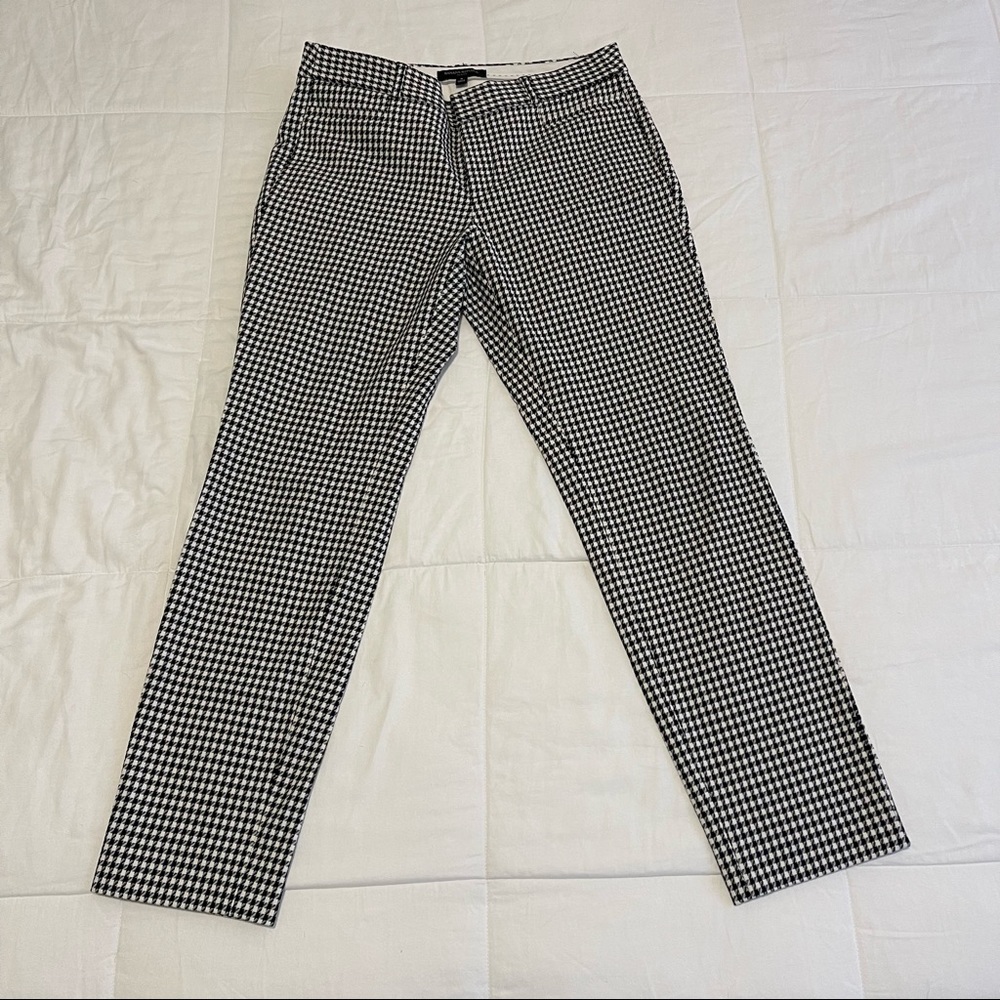 NWOT Banana Republic Sloan Slim Pant, Gingham, Regular Size 4
